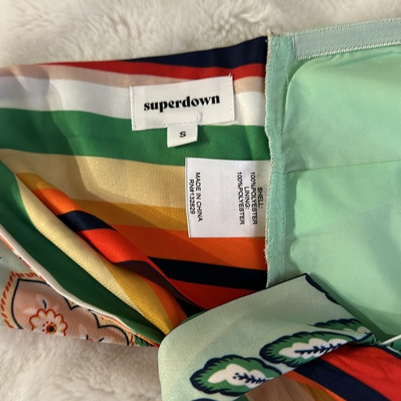 Sophia Bandana Top in Mint Floral - Picture 7 of 7